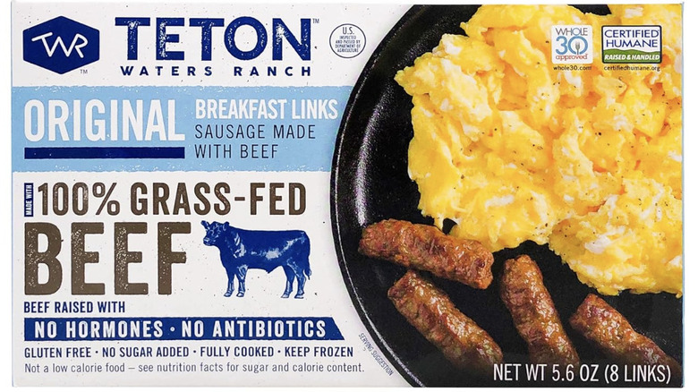 teton waters ranch sausage links