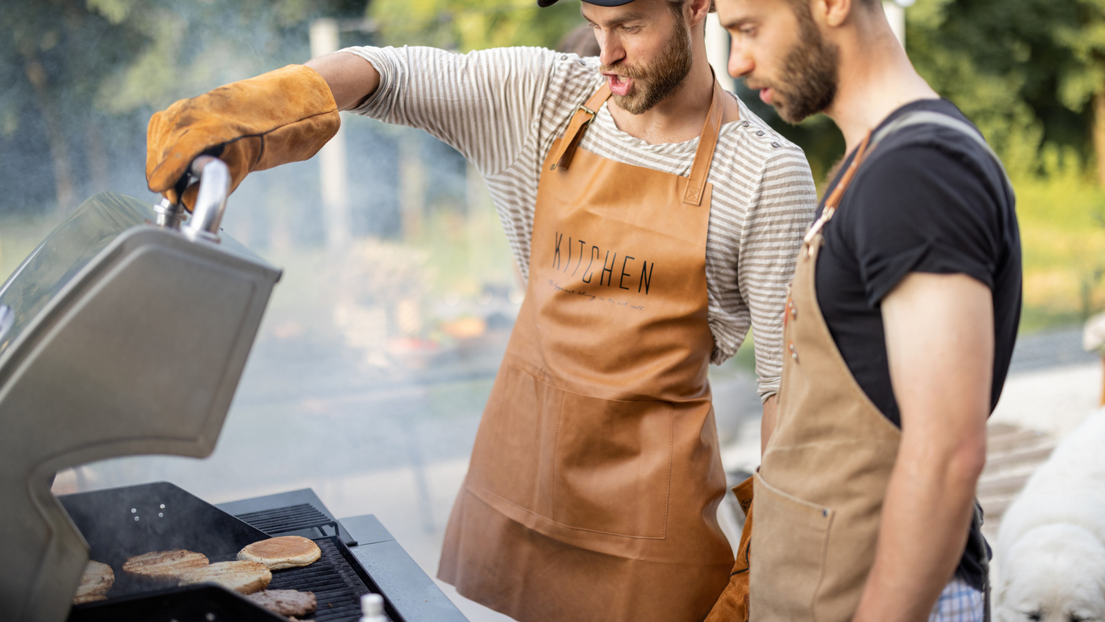 7 Big Mistakes You're Probably Making When Cooking Hamburgers On A Gas Grill