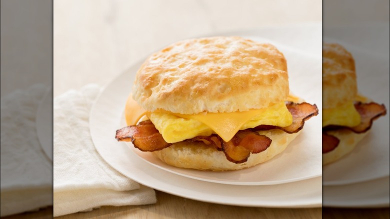 Chick-fil-A bacon egg cheese biscuit