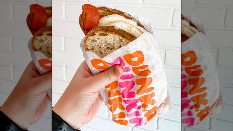 Dunkin' Sourdough Breakfast Sandwich