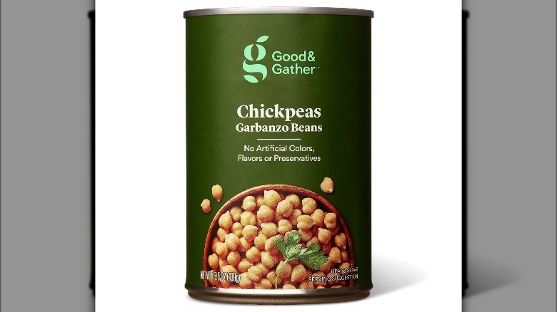 Good & Gather chickpea can