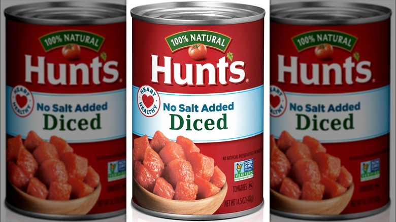 Hunt's no salt added tomatoes