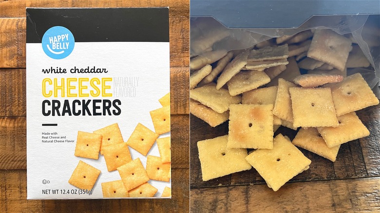 Happy Belly White Cheddar Crackers