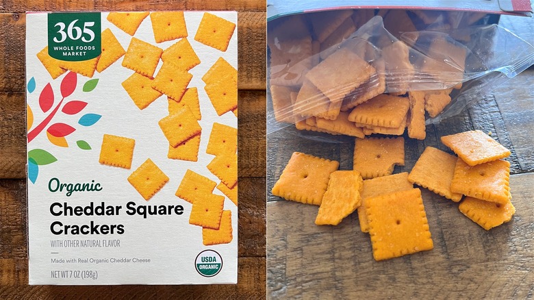 365 Organic Cheddar Squares