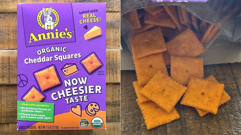 Annie's Organic Cheddar Squares