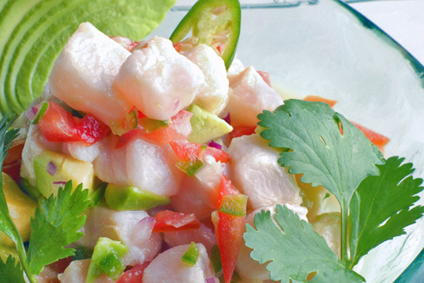 Simple Tilapia Ceviche