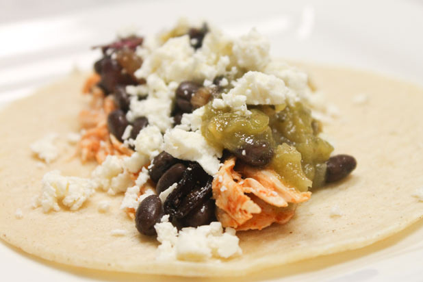 Cholula Chicken Tacos with Feta