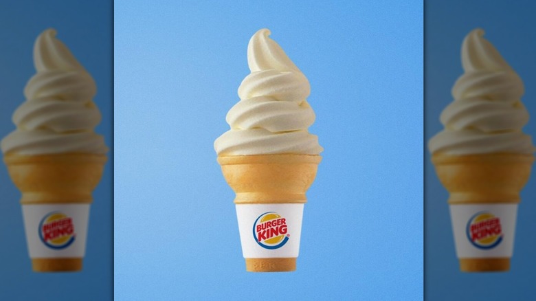 Burger King vanilla soft serve