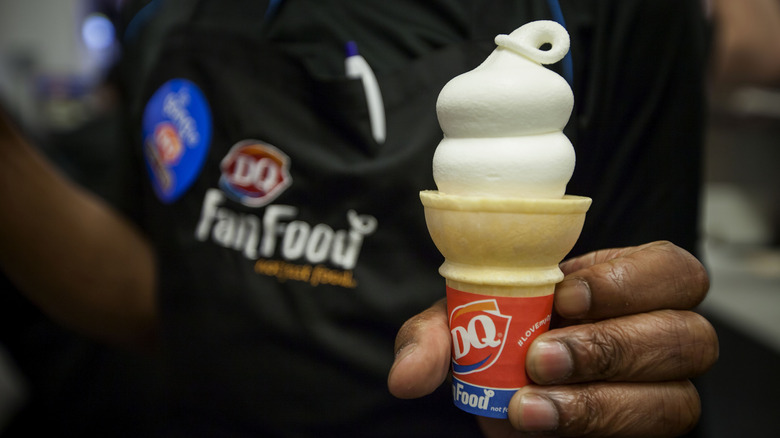 Dairy Queen soft serve cone