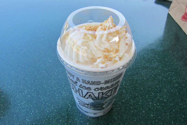 Sonic Drive-In: Pumpkin Pie Shake