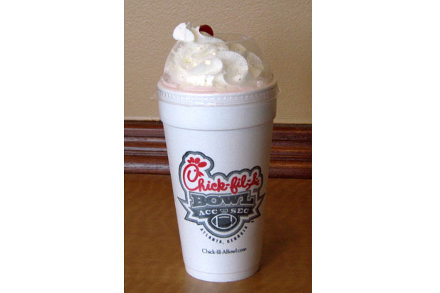 Chick-fil-A: Peppermint Chocolate Chip Shake