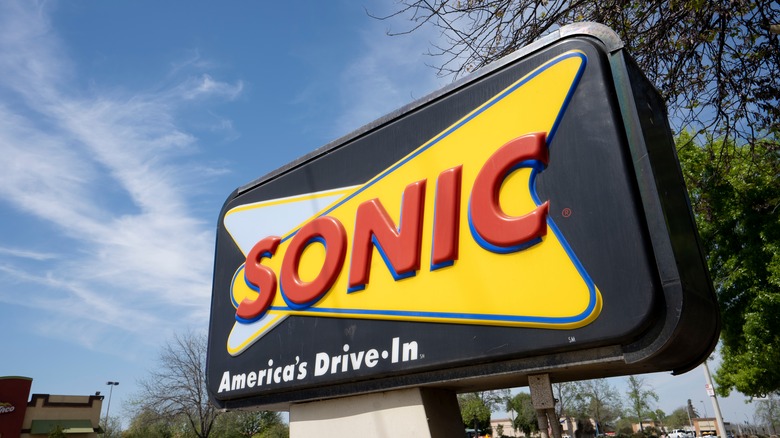 Sonic drive-in sign