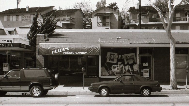 Heidi's Frōgen Yozurt store front