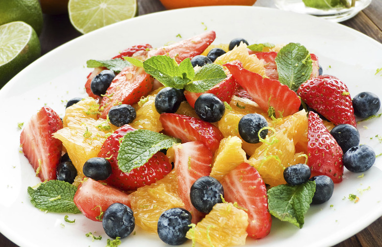 Lime Fruit Salad