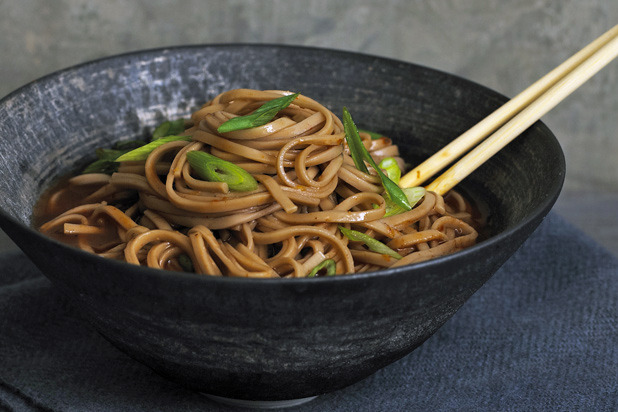 Chilled Buckwheat Noodles with Hot-Sour Tamarind Broth