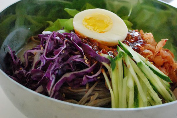 Bibim Guksu (Korean Spicy Cold Noodles)