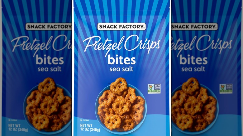 Snack factory sea salt pretzel crisps