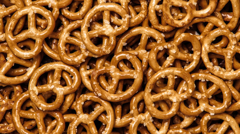 salted pretzels