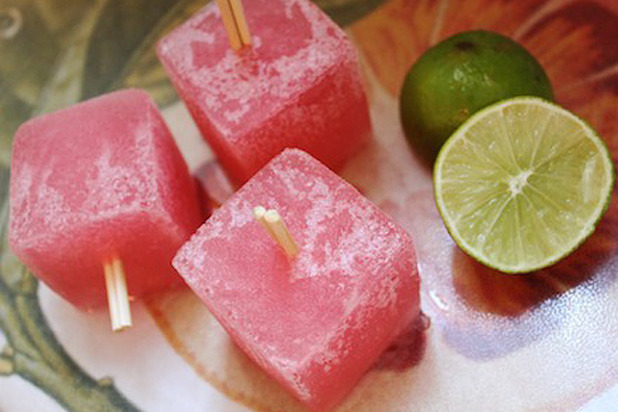 3. Blood Orange Margarita Popsicles