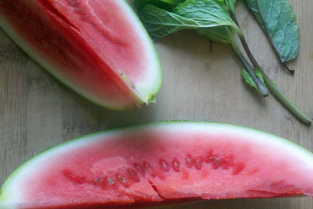 5. Watermelon and Mint Granita