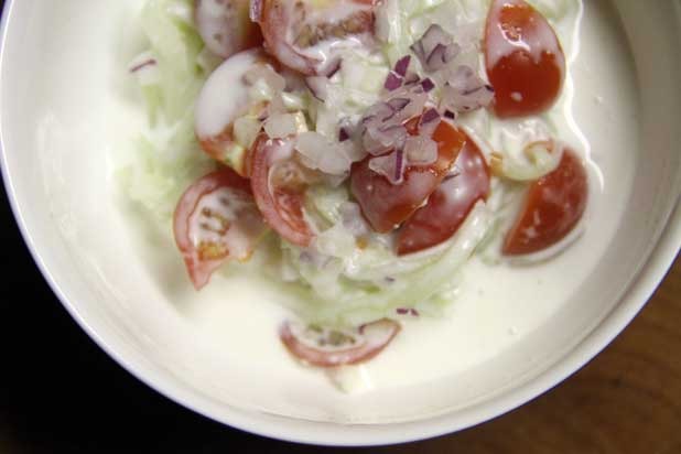 Greek Salad 'Pasta'