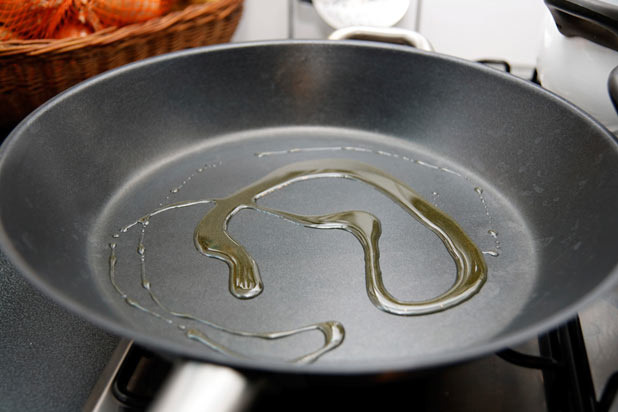 Myth #2: When cooking with olive oil, always use extra-virgin olive oil.