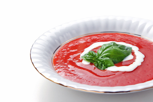 Chilled Tomato and Red Pepper Soup