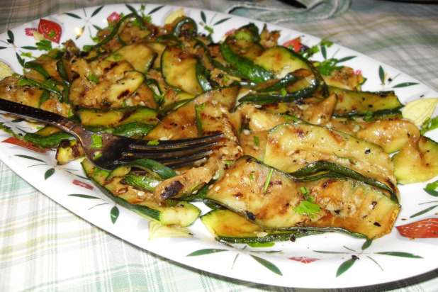 Grilled Zucchini Salad