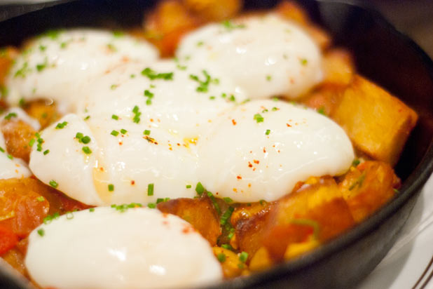 Poached Eggs en Cocotte