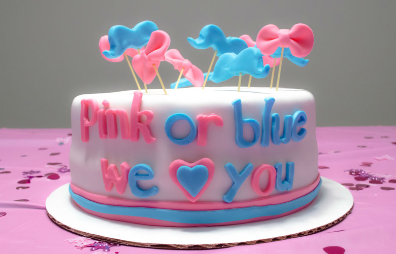 Gender-Reveal Cake