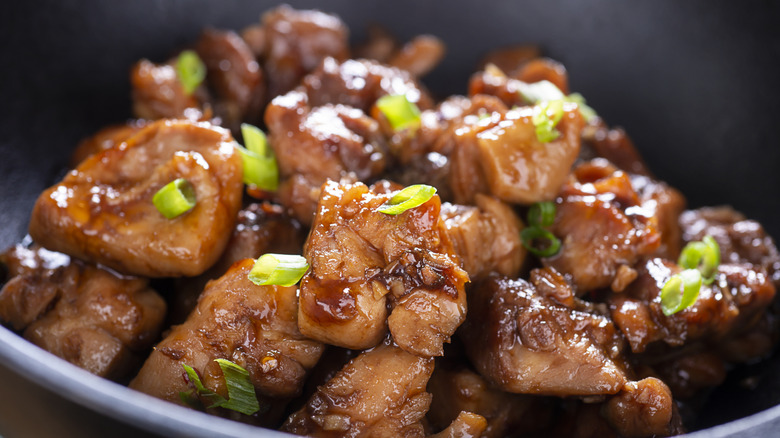 Bourbon chicken