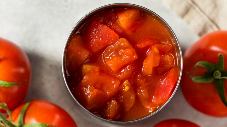 Canned tomatoes