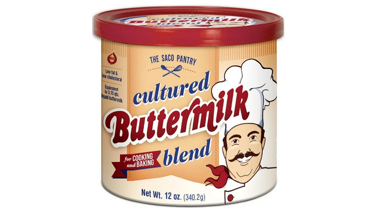 can of powdered buttermilk