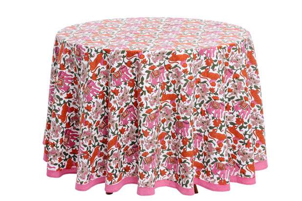 4. Roberta Roller Rabbit Tablecloth