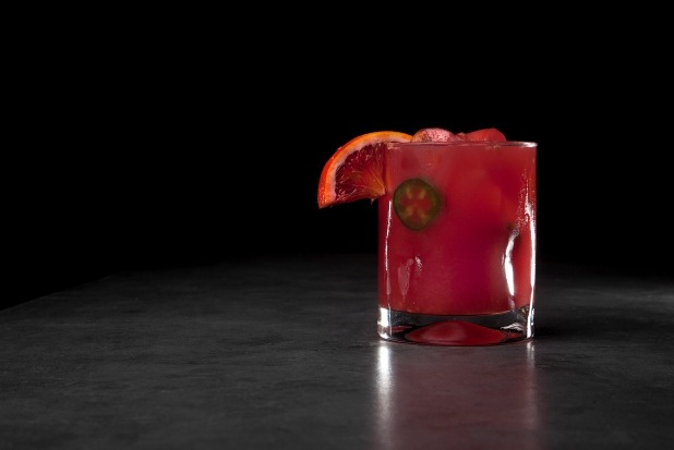 Spicy Sangre Orange Peligroso Margarita