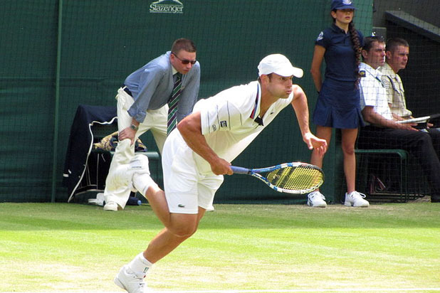 2. Andy Roddick and Brooklyn Decker