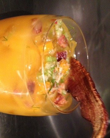 Butternut Squash and Bacon Bloody Mary