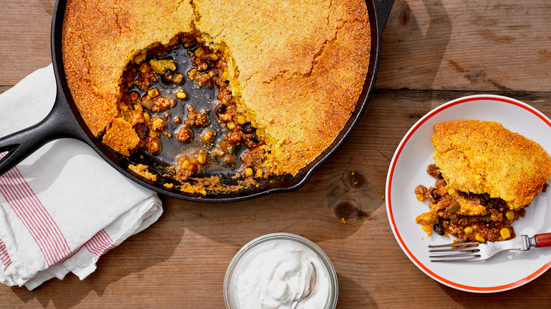 cornbread tamale pie