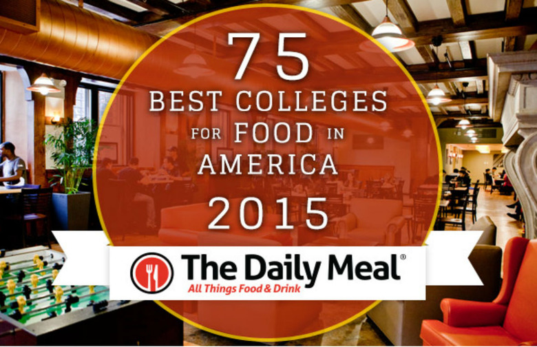 75 Best Colleges for Food in America for 2015