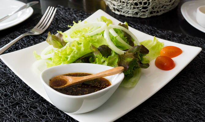 Garlic, Soy, and Honey Dressing