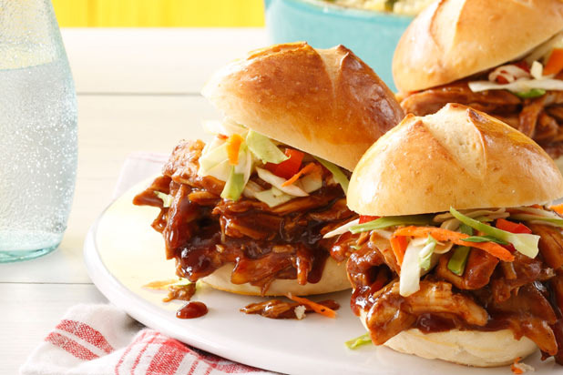 Barbecue Chicken Sliders Recipe