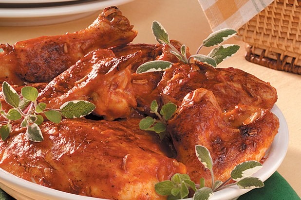 Juicy Barbecued Chicken Recipe