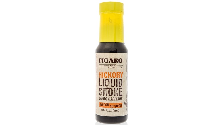 bottle of liquid smoke flavoring