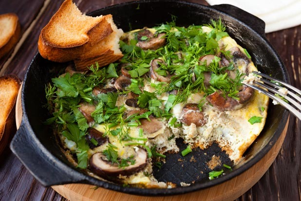 Green Egg Skillet Bake Recipe