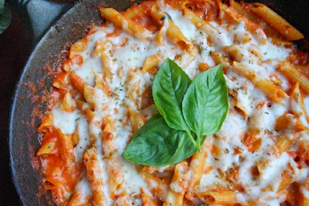 Skillet Baked Penne Recipe