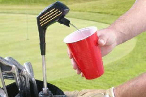 Kooler Klub Golf Club Drink Dispenser Flask