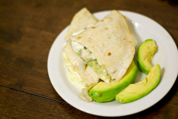 Avocado and Artichoke Quesadilla Recipe