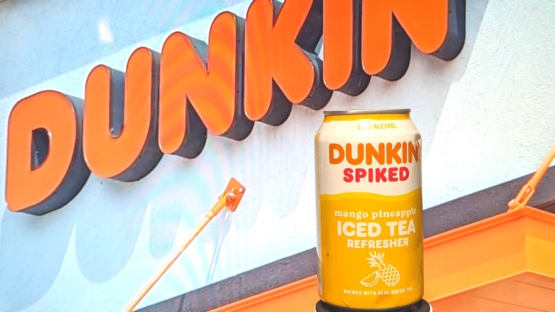 Dunkin' Mango Pineapple Iced Tea Refresher