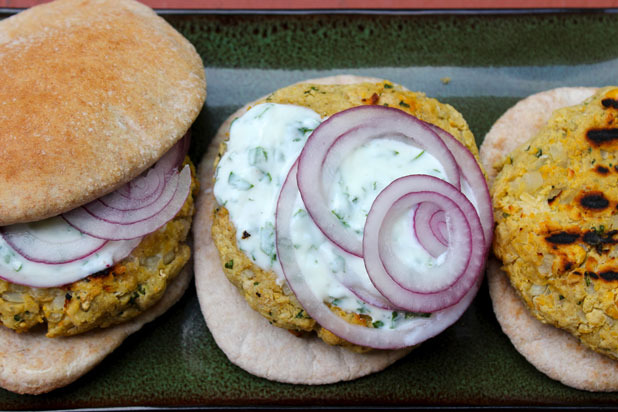 Vegetarian Chickpea Burgers Recipe