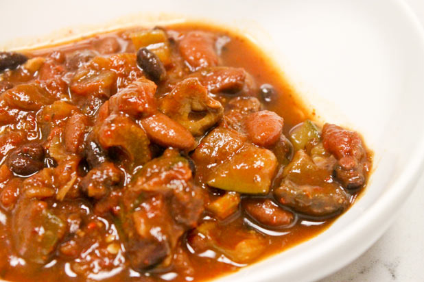 Vegetarian Slow-Cooker Chili Recipe